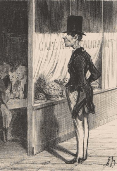 I Have Three Pennies by Honoré Daumier