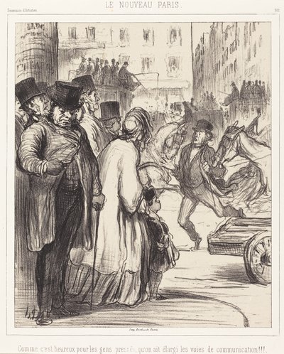 The New Paris by Honoré Daumier