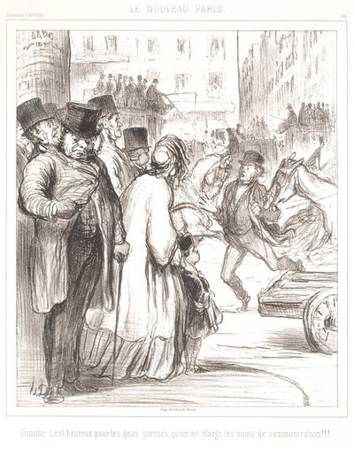 The New Paris by Honoré Daumier