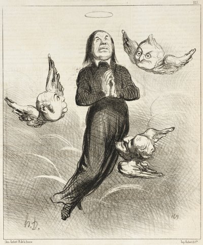 Legend of the Year 1850 by Honoré Daumier