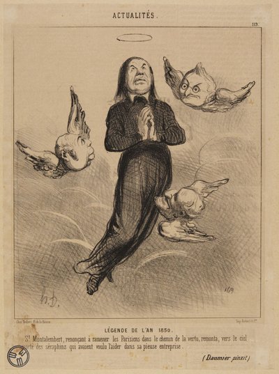 “Legend of the Year 1850” by Honoré Daumier