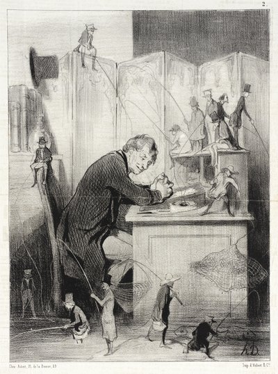 The Imagination (series of prints) by Honoré Daumier