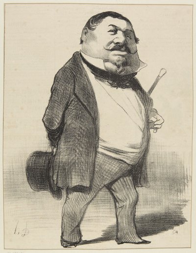“Lucien Murat” by Honoré Daumier