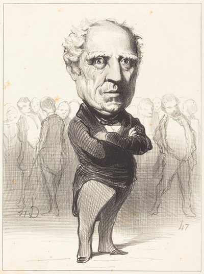 Marshal Bugeaud by Honoré Daumier