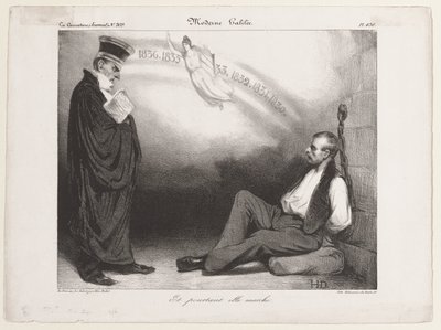 Modern Galileo. And Yet It Moves by Honoré Daumier