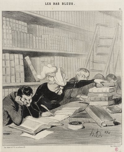 Sir, pardon me if I disturb you a little... by Honoré Daumier