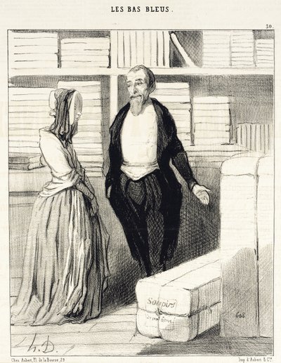 Our accounts are easy to settle... by Honoré Daumier