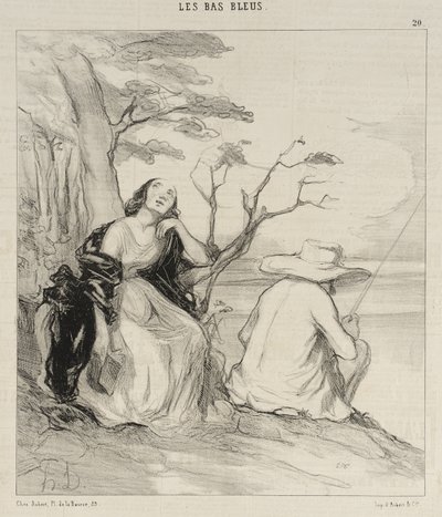 Oh sorrow!... to have dreamed of a husband... by Honoré Daumier
