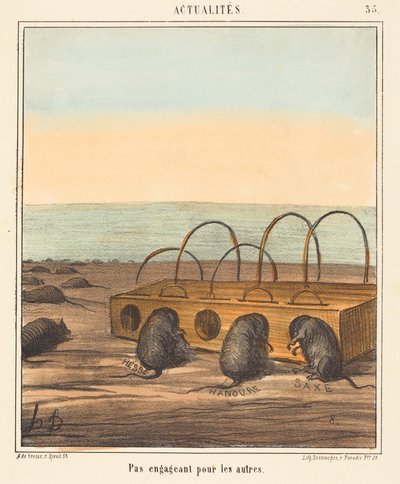 Unenticing for the Others by Honoré Daumier