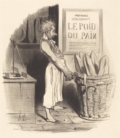 At that time... we... are in trouble by Honoré Daumier