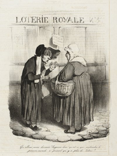 What will become of us, Lord God? What will support the poor world... by Honoré Daumier