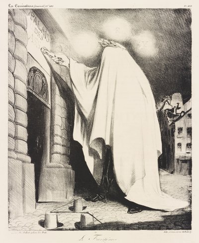 The Phantom by Honoré Daumier