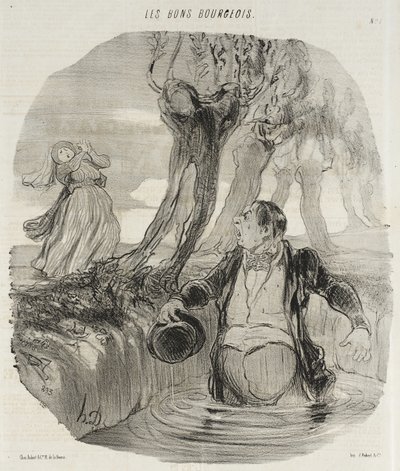 Look Dorothée...this is where it led me... by Honoré Daumier