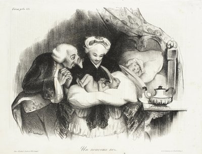 A New Nose by Honoré Daumier