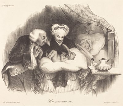 A New Nose by Honoré Daumier