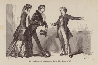 Illustration for Un Bon Petit Diable by Horace (after) Castelli