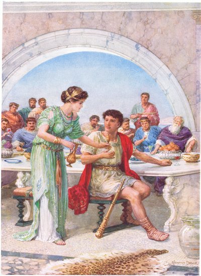 As he looked, he shrank and shuddered, illustration for 