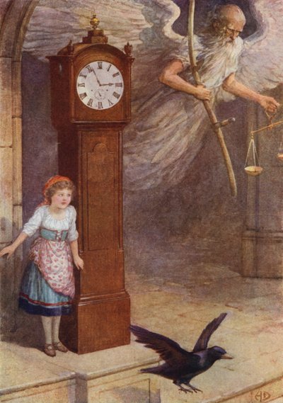 Father Time Went Flying Out from The Child of the Myrtle Tree by Howard Davie