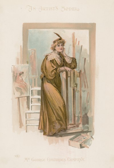 Full-Length Portrait of a Woman by Howard Davie