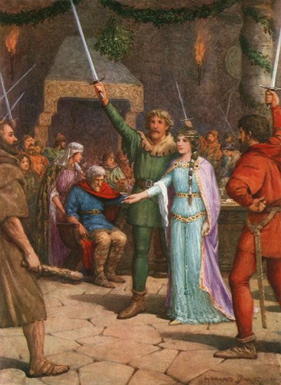 "We all Stand by Sir Guy!" by Howard Davie