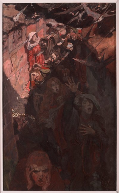 Bringing Fire and Terror to the Rooftree and Bed, from 