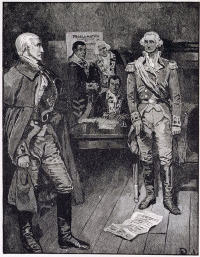 Washington Refusing a Dictatorship, from Harper