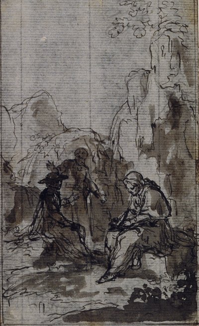 Study for Vignette in Abbé Dinouart