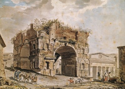 Roman Ruins by Hubert Robert