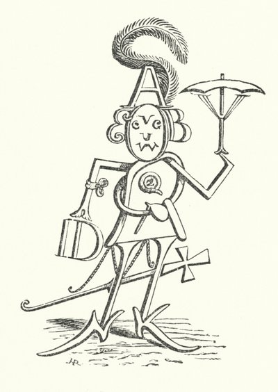 Mr Alphabet, containing all 26 letters by Hugh Rowley