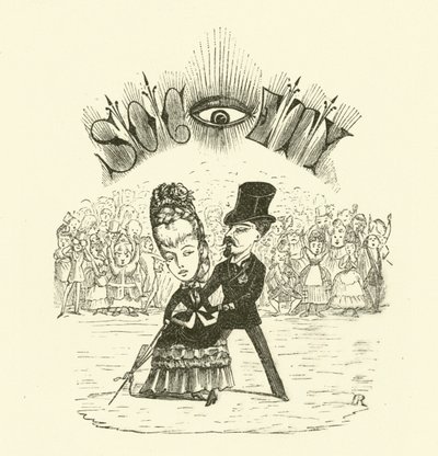 Society, with a large EYE by Hugh Rowley