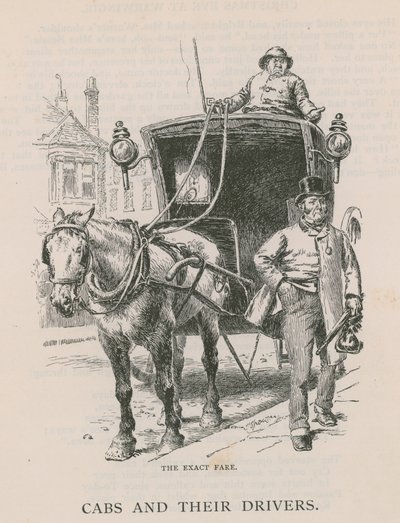 Cabs and Their Drivers by Hugh Thomson