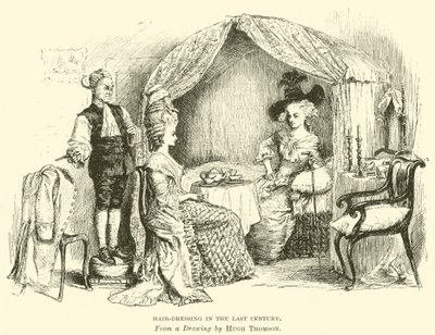 Hair-dressing in the Last Century by Hugh Thomson