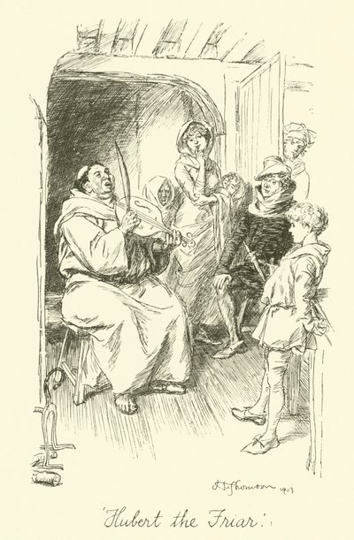 Hubert the Friar by Hugh Thomson