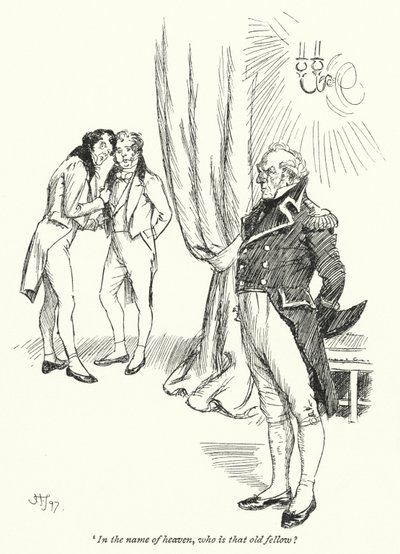 Illustration for Persuasion by Jane Austen by Hugh Thomson