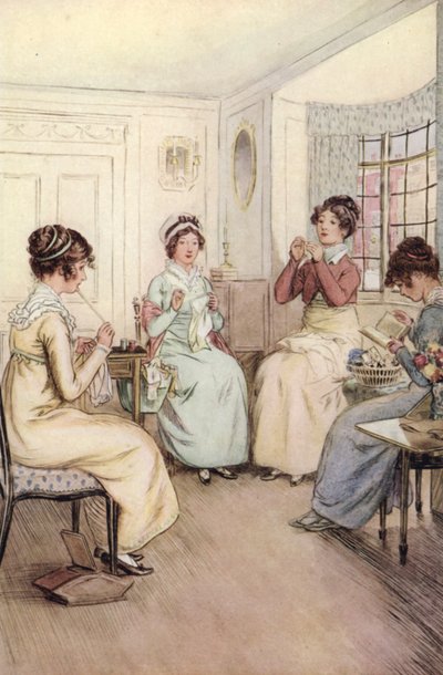 Illustration for Quality Street by Hugh Thomson