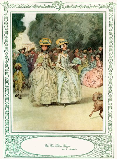 She Stoops to Conquer by Hugh Thomson