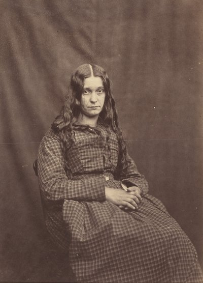 Woman, Surrey County Asylum, c. 1855 by Hugh Welch Diamond