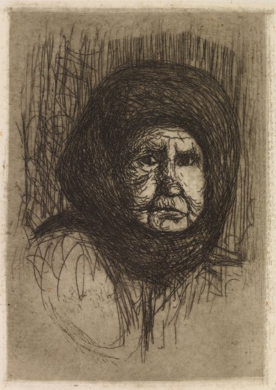 Broom Granny by Hugo Simberg