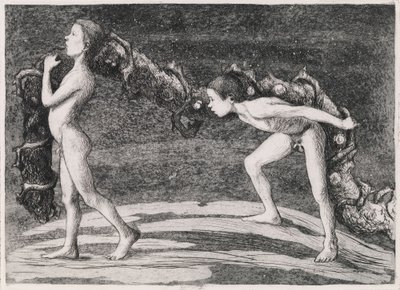 Garland Bearers II by Hugo Simberg