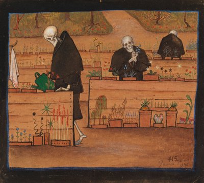 The Garden of Death by Hugo Simberg