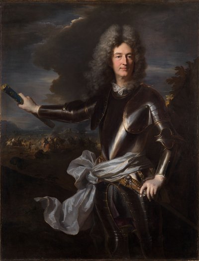 Portrait of Marshal Charles-Auguste de Matignon by Hyacinthe Rigaud