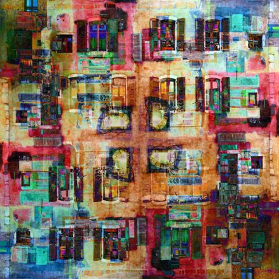 Colorful City Windows by Igor Shrayer