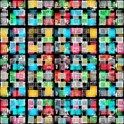 Vibrant Abstract Blocks by Igor Shrayer