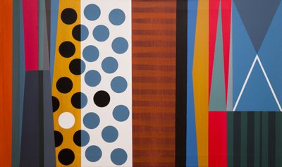 Vibrant Geometric Patterns by Ildefonso Martín
