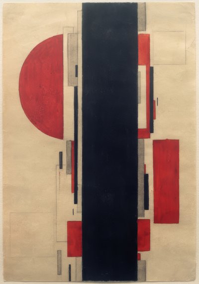 Suprematist Composition by Ilja Grigorewitsch Tschaschnik