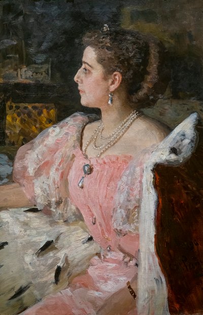 Natalia Golovin by Ilya Efimovich Repin