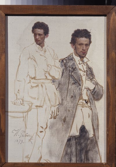 Portrait of Nikolai Ventsel by Ilya Efimovich Repin