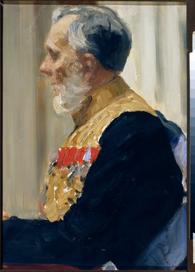 Portrait of Count Konstantin Ivanovich von der Pahlen by Ilya Efimovich Repin