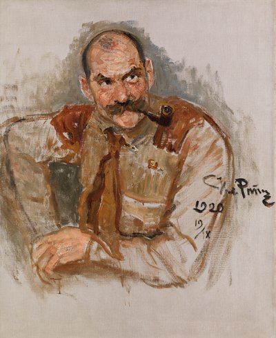 Portrait of Akseli Gallen-Kallela by Ilya Efimovich Repin