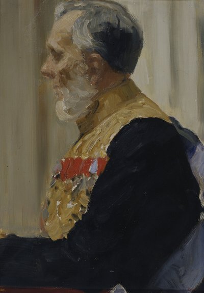 Portrait of Count Constantin Ivanovich von der Pahlen by Ilya Efimovich Repin